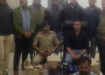 શહેરમાં પોલીસ અને બૂટલેગર વચ્ચે સર્જાયા ફિલ્મી દ્રશ્યો