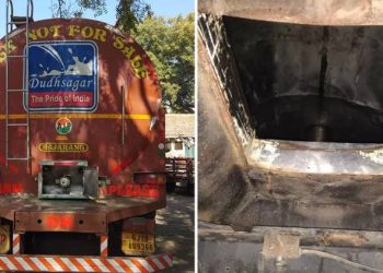 દૂધની આડમાં દારૂની હેરાફેરી, બૂટલેગરની કરામત જોઇ પોલીસ પણ ચોંકી