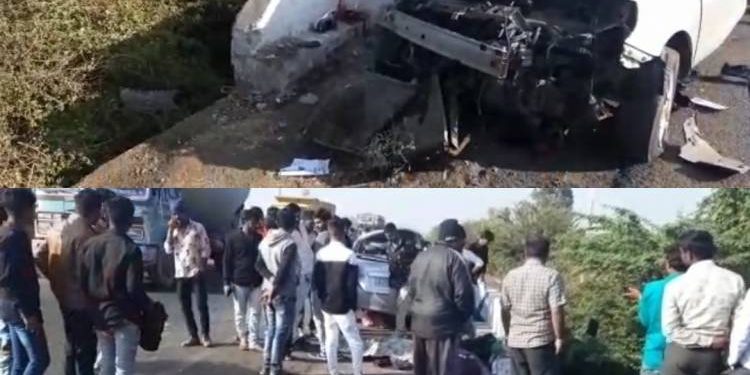 દ્વારકા જીલ્લાના DRDA નિયામક એ.પી.વાઘેલાની કારને નડ્યો અકસ્માત, ૩ ના મોત