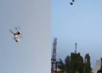 ના હોય… ડ્રોન માવાની ડીલેવરી માટે.!