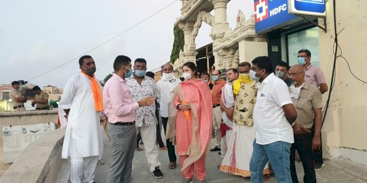 દ્વારકા જગતમંદિર અને નાગેશ્વરની ખાસ મુલાકાતે સાંસદ પૂનમબેન માડમ