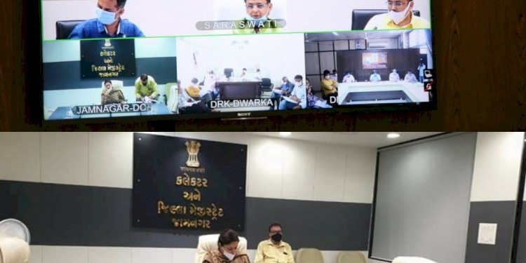 દેવભૂમિ દ્વારકા જિલ્લા આયોજન મંડળની બેઠક પ્રભારીમંત્રી જવાહરચાવડાના અધ્યક્ષ સ્થાને મળી