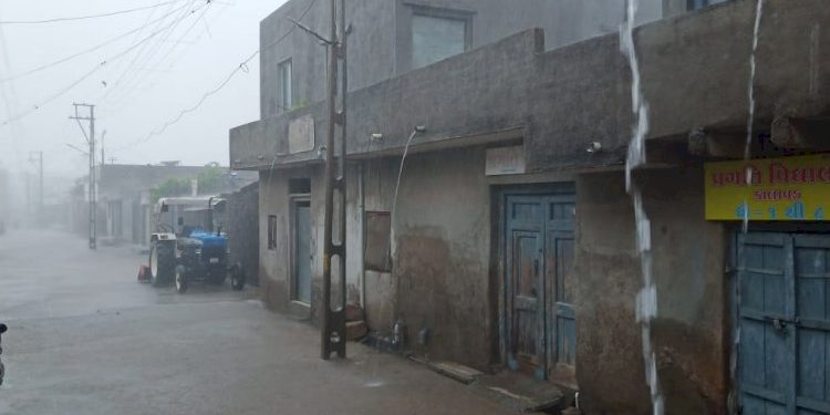 જામનગરના જામવંથલી પંથકમાં મેઘાનું દે ધનાધન…એ સિવાય અન્ય ગામોમાં કેટલો વરસાદ વાંચો