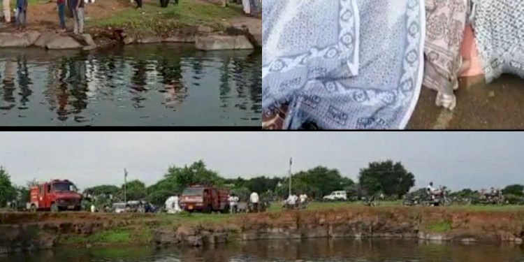 ખંભાળીયા નજીક  ખાણના ખાડામાં  ડૂબી જતા 4 ના મોત