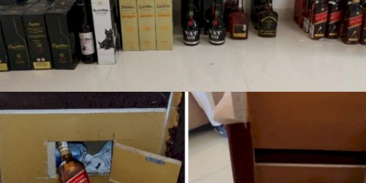 પ્યાસીઓને મનપસંદ સ્કોચની બોટલો એવી જગ્યાએ સંતાડવામાં આવી હતી કે પોલીસ પણ…
