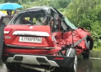 ગમખ્વાર અકસ્માત મહિલા નાયબ મામલતદાર અને તેના પતિનું મોત