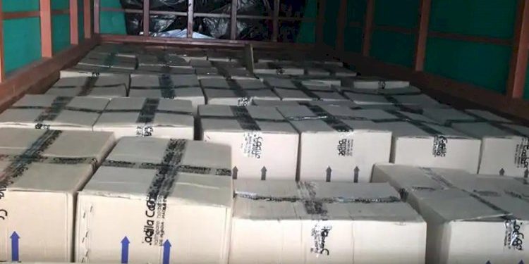 લાલપુરના ખેંગારપર ગામ નજીકથી દારૂનો જંગી જથ્થો જપ્ત કરતી સ્થાનિક ગુન્હા શોધક શાખા