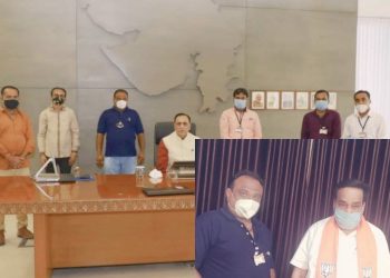 મિશન ન્યુ ઇન્ડિયાની ટીમે CM, પ્રદેશપ્રમુખ, સહીત દિગ્ગજ નેતાઓની ગાંધીનગર ખાતે કરી મુલાકાત