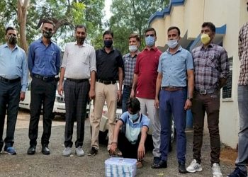 50 ના દરની 5644 નકલી ચલણી નોટો સાથે ઝડપાયો એક શખ્સ