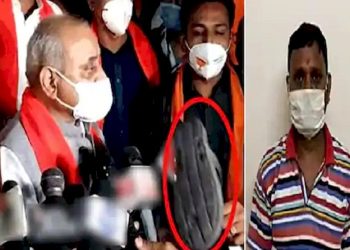 નાયબ મુખ્યમંત્રી પર કોણે ફેંક્યું હતું ચપ્પલ જાણી લો..