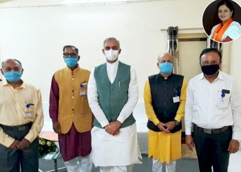 જામનગરની આર્યસમાજ સંસ્થાના પ્રમુખ સહિતના ટ્રસ્ટીઓએ રાજ્યપાલની શુભેચ્છા મુલાકાત લીધી