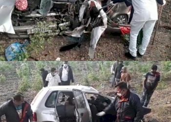 અકસ્માતનો સિલસિલો યથાવત, સુરેન્દ્રનગર નજીક અકસ્માતમાં 4 ના મોત