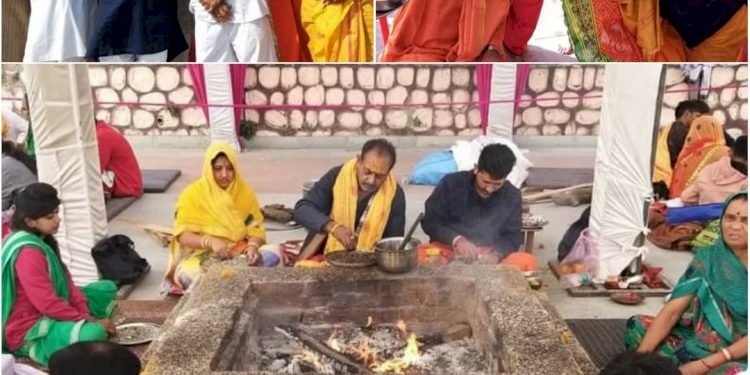 હરિદ્વારના પાવનધામમાં રાજ્યમંત્રીના વિષ્ણુયાગના ભવ્ય આયોજનથી ધર્મની હેલી…આવતીકાલે થશે પુર્ણાહુતિ