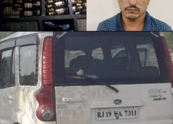 સ્કોર્પિયો કારમાં ચોરખાનું બનાવી દારૂની હેરાફેરીનો પોલીસે કર્યો પર્દાફાશ