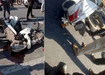 ટ્રકે એકટીવાના અડફેટે લેતા 3 ના મોત