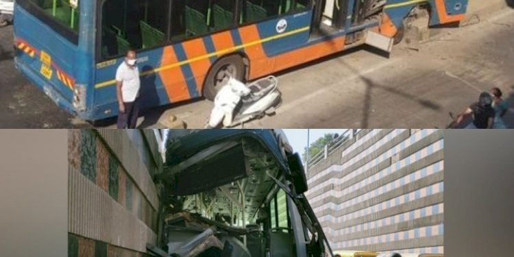 એ….બસ તો ધડામ કરતી દીવાલમાં ઘુસી ગઈ