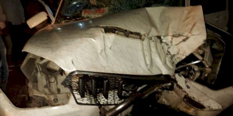 સ્કોર્પિયો કારનો અકસ્માત, 3 લોકોના સ્થળ પર મોત, 3 ઈજાગ્રસ્ત