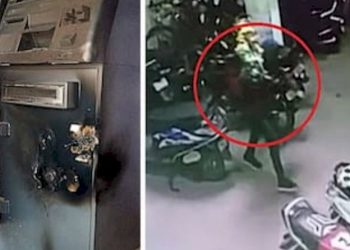 તસ્કરોને નથી કોઈનો ડર, ATM તોડવા ગેસકટર લઈને પહોચ્યા