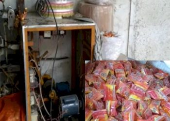 માવામાં નાખવામાં આવતી ચૂનાની પડીકી પણ નકલી બનતી હતી…