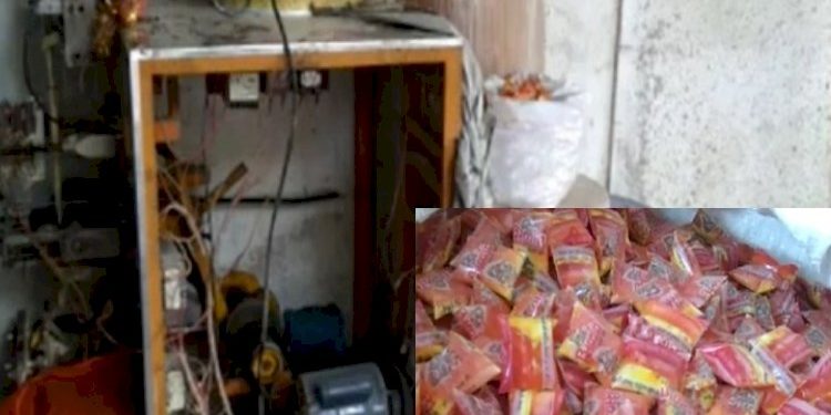 માવામાં નાખવામાં આવતી ચૂનાની પડીકી પણ નકલી બનતી હતી…