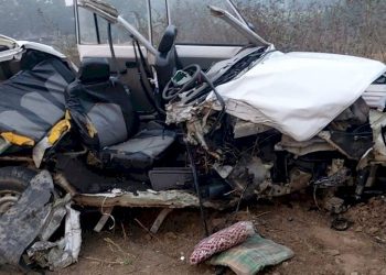 અકસ્માત એટલો ગંભીર હતો કે સુમો ગાડી ઓળખી પણ ના શકાય, મામલતદાર અને ડ્રાઈવરનું મોત