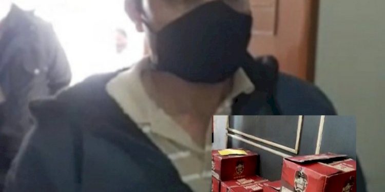 ખાખી લજવી, દારૂની ખેપ મારતો કોન્સ્ટેબલ ઝડપાયો