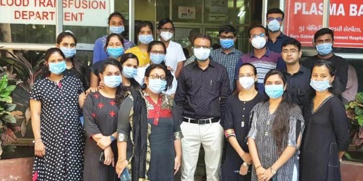 215 દાતાએ પ્લાઝમાનું દાન કરતા પ્લાઝમાં થેરાપીથી 390 કોરોનાના દર્દીઓએ લીધી હતી સારવાર