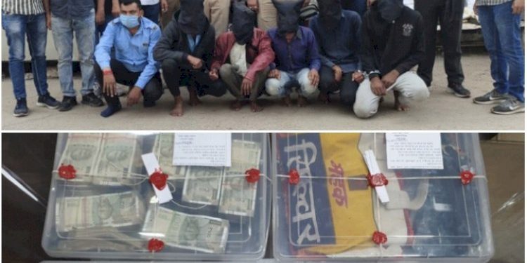 પોલીસની પ્રશંશનીય કામગીરી, લુંટ થયાની ગણતરીની  કલાકોમાં જ આરોપીઓને તમામ મુદ્દામાલ સાથે ઝડપી પાડ્યા