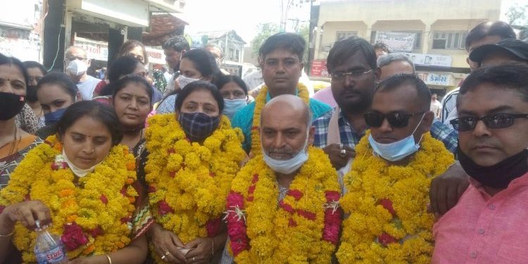 ખંભાળિયા નગરપાલિકાના હોદ્દેદારોની થઇ વરણી