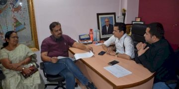 જામનગર ભાજપ સંગઠનના હોદેદારો અને JMC ના નવનિયુક્ત પદાધિકારીઓ Mysamachar ની શુભેચ્છા મુલાકાતે 