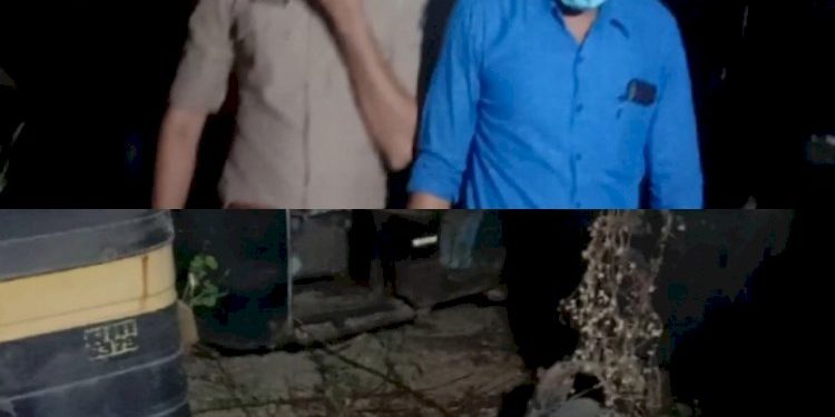 પોલીસ સ્ટેશન કેમ્પસમાંથી મળ્યું માનવ કંકાલ