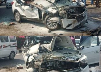 ST બસ પાછળ ઘુસી ગઈ કાર, 2 ના મોત