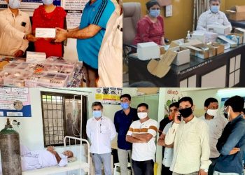 કોરોનાકાળમાં લોકોની તાતી જરૂર વચ્ચે ગ્રામ્ય વિસ્તારમા આગેવાન કે.ડી.કરમુરનો ઝળહળતો સેવાયજ્ઞ