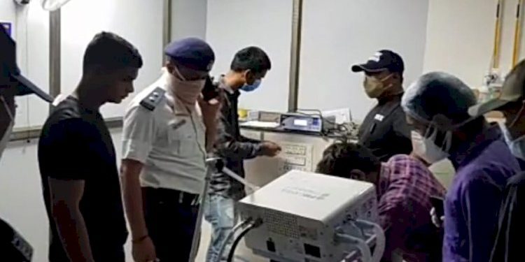 જામનગર:સરકારી કોવીડ હોસ્પીટલમાં વેન્ટીલેટરમાં શોટશર્કિટ પણ સદનસીબે…