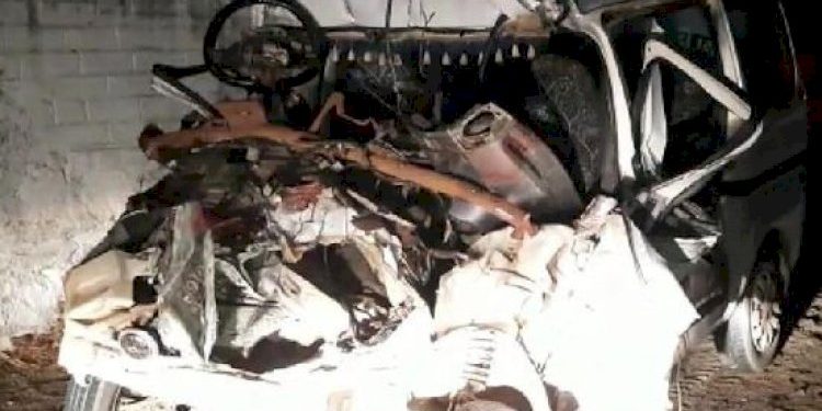 લગ્નપ્રસંગથી પરત ફરી રહેલ કાર અને ટ્રકનો અકસ્માત 4 ના મોત