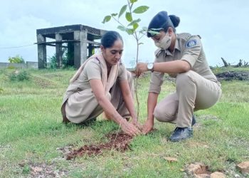 દેવભૂમિ દ્વારકા જિલ્લામાં પ્રકૃતિના પર્યાય, બે વર્ષમાં મહિલા PSIએ 1500 થી વધુ વૃક્ષોનું કર્યુ જતન