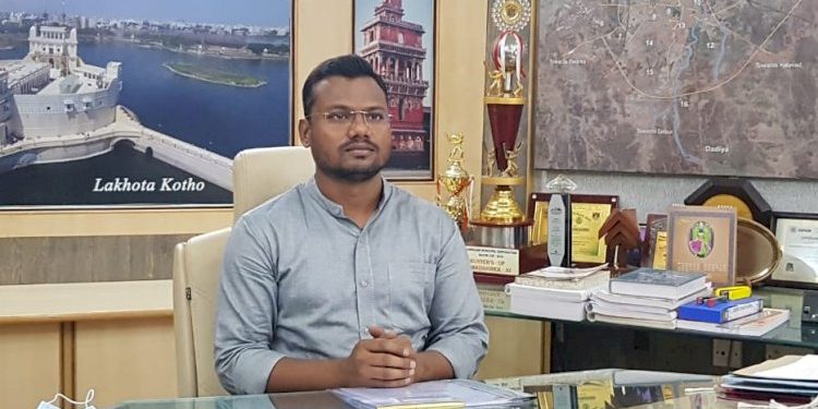 જામનગર મ્યુ.કમિશનરનો ચાર્જ સંભાળતા વિજયકુમાર ખરાડી