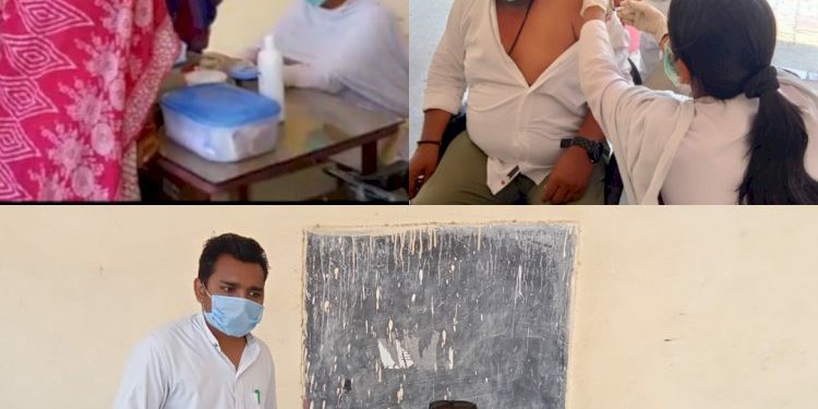 મુસ્લિમ સમાજના લોકોમાં વેક્સીન અંગેની ગેરસમજ દુર કરવા યોજાયો વેક્સીન કેમ્પ