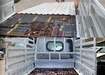 ટેમ્પોમાં એવું તો ચોરખાનું બનાવ્યું કે પોલીસ પણ વિચારતી થઇ ગઈ