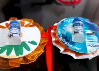 આ વર્ષ રાખડી પર કોરોના વેક્સિનેશન જાગૃતિનો સંદેશ 