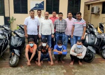 માત્ર એકટીવા અને એક્સેસની જ ચોરી કરતા 4 ઈસમો ઝડપાયા 