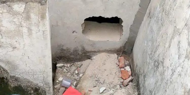 જવલેરીની દુકાનના પાછળના ભાગે બાકોરું પાડી તસ્કરો 6 કિલો ચાંદી લઇ ગયા