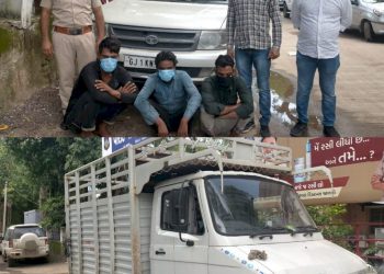 ઘઉંના કટ્ટાની આડમાં ઘુસાડવામાં આવતા પોષડોડાનો મોટા જથ્થો પોલીસે ઝડપી પાડ્યો