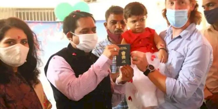 શિશુગૃહની અર્પિતાને અમેરિકન દંપતિએ લીધી દત્તક