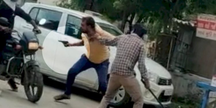 મોરબી:જાહેરમાં જ વેપારીને હથિયાર બતાવી લૂંટી લેવાનો પ્રયાસ