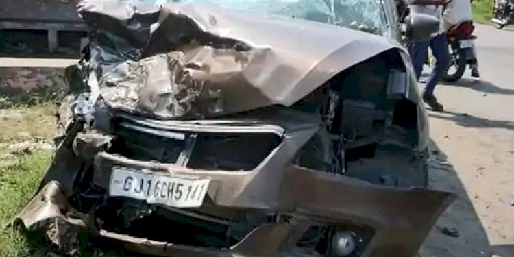 સબંધીની અંતિમક્રિયા પૂર્ણ કરી પરત ફરી રહેલા પરિવારને નડ્યો અકસ્માત, 3 ના મોત