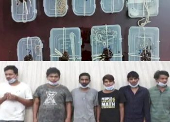 લાખોની ચોરીને અંજામ આપનાર આ છ શખ્સો નેપાળ ભાગવાની તૈયારીમાં હતા પણ…