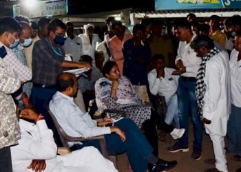 કુરંગા દેવળીયા નેશનલ હાઈવે પ્રશ્નો અંગે અધિકારીઓ સાથે સ્થળ મુલાકાતે સાંસદ પૂનમબેન માડમ