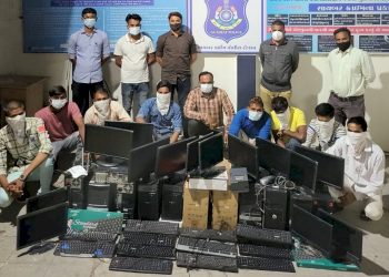 ગેમઝોનની દુકાનમાં ઓનલાઈન જુગાર પર પોલીસનો દરોડો 