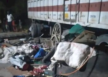 બેકાબુ બનેલ ટ્રેલરે કેટલાય વાહનોનો કડુસલો બોલાવ્યો  તો 7 લોકો ઈજાગ્રસ્ત 